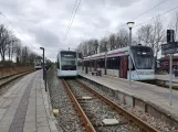 Aarhus Stadtbahn Linie L1 am Lystrup (2020)