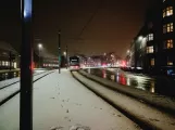 Aarhus Stadtbahn Linie L2  nahe bei Nørreport (2018)