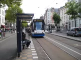 Amsterdam Straßenbahnlinie 14 mit Niederflurgelenkwagen 2125 am Artis (2009)