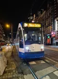 Amsterdam Straßenbahnlinie 2 mit Niederflurgelenkwagen 2006 auf Martelaarsgracht (2021)