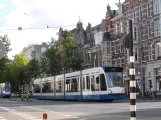 Amsterdam Straßenbahnlinie 9 mit Niederflurgelenkwagen 2097 auf Plantage Middenlaan (2009)