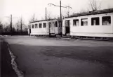 Archivfoto: Essen Straßenbahnlinie 107 mit Triebwagen 906nah Feldmark (1928)