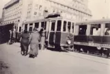 Archivfoto: Essen Straßenbahnlinie 2 nah Stadtkern (1928)