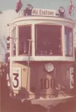 Archivfoto: Kopenhagen Triebwagen 100 am Husum (1972)