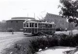 Archivfoto: Malmö Museispårvägen mit Triebwagen 20 am Bastionen (1987-1988)