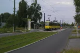 Berlin Straßenbahnlinie 60 am Adlershof, Karl-Ziegler-Str. (2011)