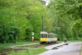 Berlin Straßenbahnlinie 68 am Strandbad Grünau (2006)