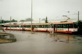 Bielefeld Straßenbahnlinie 2 mit Gelenkwagen 544 am Sieker (1998)