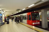 Bonn Regionallinie 18 mit Gelenkwagen 2240 am Dom/Hauptbahnhof (2008)