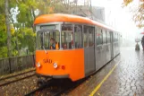 Bozen Regionallinie 160 mit Triebwagen 12 am Oberbozen/Soprabolzano (2012)