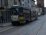 Brandenburg an der Havel Straßenbahnlinie 1 mit Gelenkwagen 170 am Steinstr. (2024)