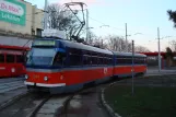 Bratislava Gelenkwagen 7085 am Hlavná stanica (2014)