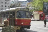 Bratislava Straßenbahnlinie 13 mit Gelenkwagen 7084 auf Obchodná (2008)