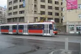 Bratislava Straßenbahnlinie 13 mit Gelenkwagen 7119 auf Štúrova (2008)