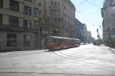 Bratislava Straßenbahnlinie 4 mit Triebwagen 7753 auf Štúrova (2008)