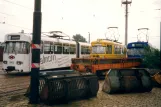 Bremen Gelenkwagen 3503 am BSAG - Zentrum (2002)