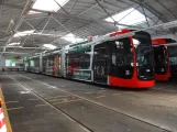 Bremen Niederflurgelenkwagen 3208 innen Sebaldsbrück (2023)