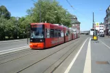 Bremen Straßenbahnlinie 10 mit Niederflurgelenkwagen 3024 am Doventorsteinweg (2011)