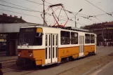 Budapest Straßenbahnlinie 59 mit Triebwagen 4022 am Széll Kálmán tér (1983)