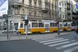 Budapest Zusätzliche Linie 118 mit Triebwagen 4105 auf Károly körút (2006)