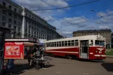 Charkiw Ausflugslinie A mit Museumswagen 055 am Piwdennyj wokzał (2011)