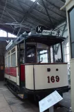 Chemnitz Triebwagen 169 im Straßenbahnmuseum (2015)