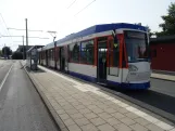 Darmstadt Niederflurgelenkwagen 0790 am Arheilgen Dreieichweg (2024)