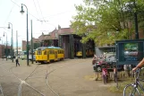 Den Haag Triebwagen P1 vor Haags Openbaar Vervoer Museum (2014)