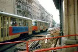 Dresden Straßenbahnlinie 13  nahe bei Bautzner Straße/Rothenbürger Straße (1993)