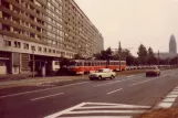 Dresden Straßenbahnlinie 3 nah Walpurgisstr. (1983)