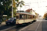 Dresden Triebwagen 1716 auf Trachenberger Platz (2002)