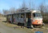 Dresden Triebwagen 222-451-5 am Gleisschleife Diebsteig (2007)