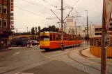 Duisburg Straßenbahnlinie 904 nah Hauptbahnhof (1982)