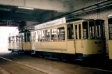 Düsseldorf Beiwagen 797 innen Betriebshof Lierenfeld (1996)