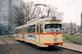 Düsseldorf Gelenkwagen 2412 auf Jan Wellem Platz (1996)