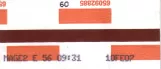 Einzelfahrschein: die Rückseite: optile
 (2007)