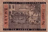 Erwachsenkarte für Berliner Verkehrsbetriebe (BVG), die Rückseite (1922)