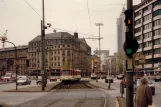 Frankfurt am Main Straßenbahnlinie 16  nahe bei Hauptbahnhof (1990)