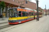 Frankfurt (Oder) Zusätzliche Linie 3 mit Niederflurgelenkwagen 301 am Europa-Universität (2008)