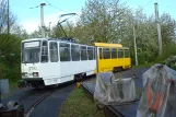 Gera Gelenkwagen 301 am Depot Zoitzbergstr. (2014)