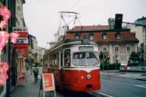 Gmunden Straßenbahnlinie 174 mit Triebwagen 8 am Franz-Josef-Platz (2004)