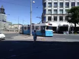 Göteborg Gelenkwagen 371 am Västra Hamngatan (2018)