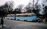 Göteborg Straßenbahnlinie 4 mit Triebwagen 30 auf Södra Allégatan (1962)