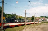 Gorzów Wielkopolski Triebwagen 122 am Wieprzyce (2004)