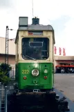 Graz Triebwagen 222 vor McDonald's Vöcklabruck (2002)