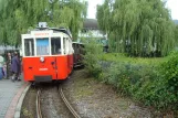 Han-sur-Lesse Grotte de Han mit Triebwagen AR159 am Han-sur-Lesse (2014)