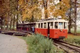 Han-sur-Lesse Grotte de Han mit Triebwagen AR159nah Das Depot (1981)