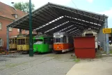 Hannover Beiwagen 1023 innen Straßenbahn-Museum (2012)