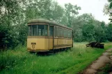 Hannover Beiwagen 52 draußen Straßenbahn-Museum (1998)