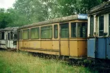 Hannover Beiwagen 52 draußen Straßenbahn-Museum (2000)